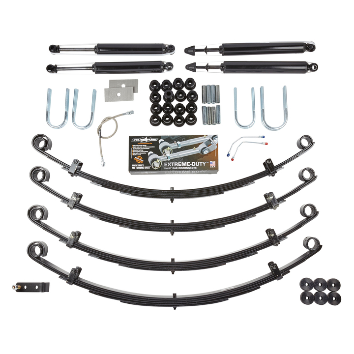 Rubicon Express 2.5 Inch Suspension Lift Kit 87-95 Wrangler YJ - Click Image to Close